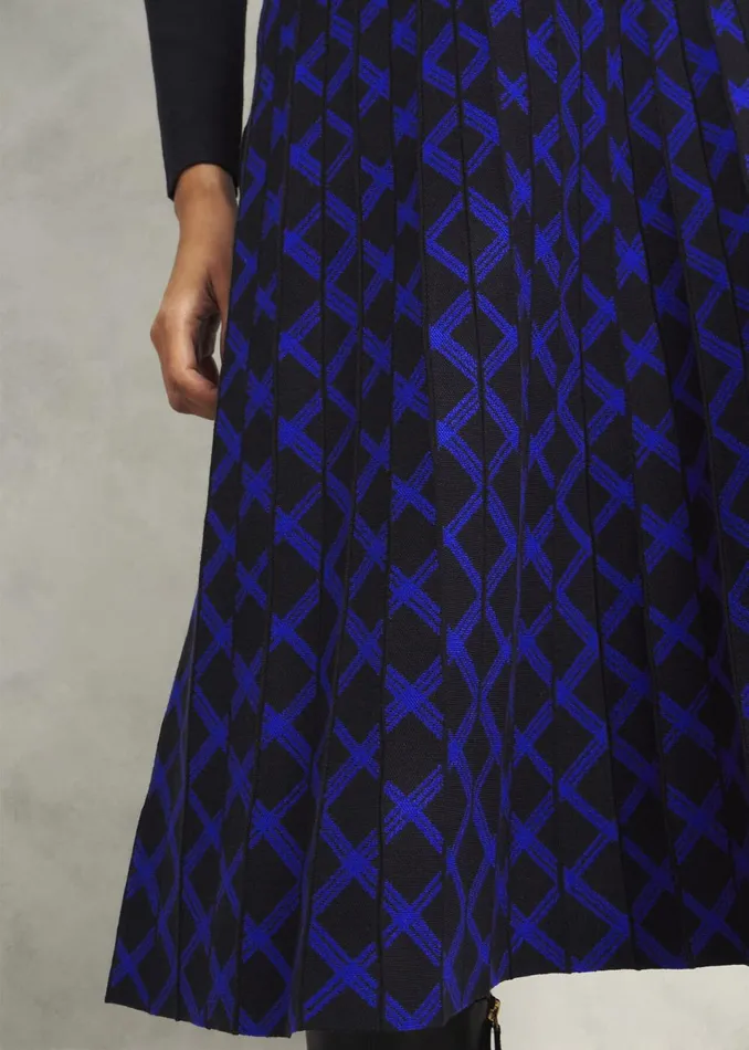 Women Dresses and Jumpsuits Hobbs Petite Larna Dress Black Blue