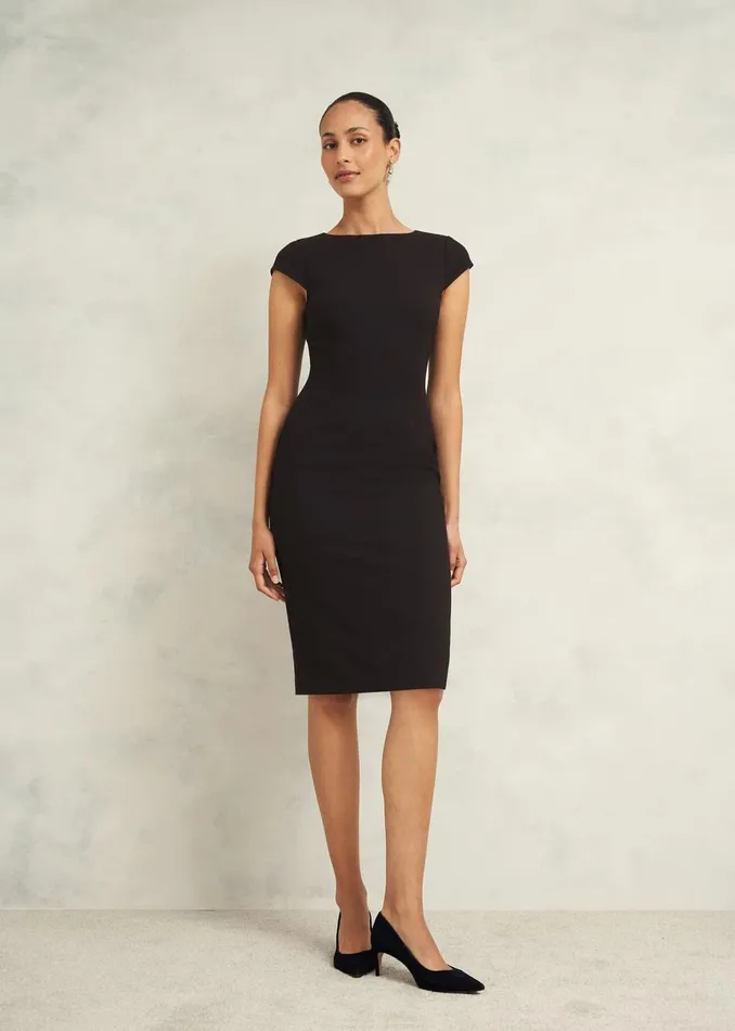 Women Dresses and Jumpsuits Hobbs Petite Mia Dress Black