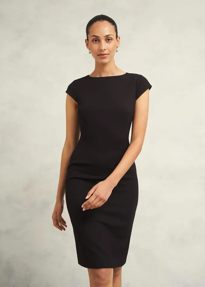 Women Dresses and Jumpsuits Hobbs Petite Mia Dress Black