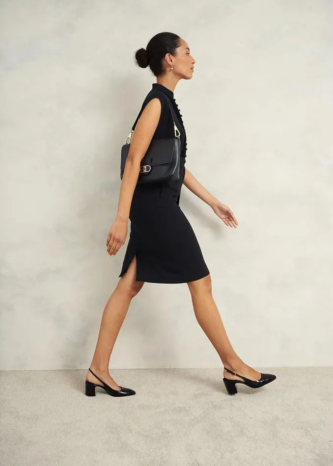 Women Dresses and Jumpsuits Hobbs Pia Pintuck Dress Black