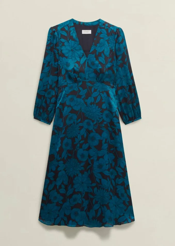 Women Dresses and Jumpsuits Hobbs Romina Dress Black Kyanite