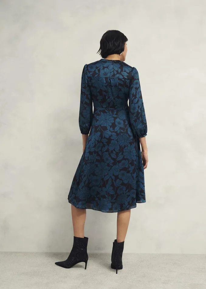 Women Dresses and Jumpsuits Hobbs Romina Dress Black Kyanite