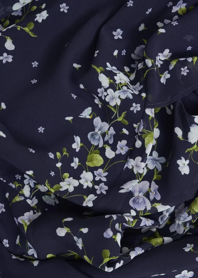 Women Dresses and Jumpsuits Hobbs Rosella Cape Dress Midnight Multi