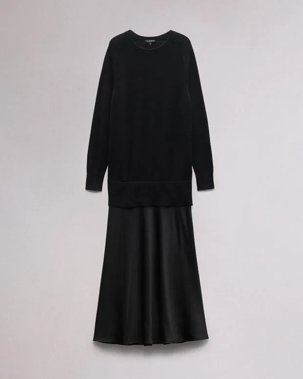 Women Dresses and Skirts Rag and Bone Mille WoolCashmere Dress Black