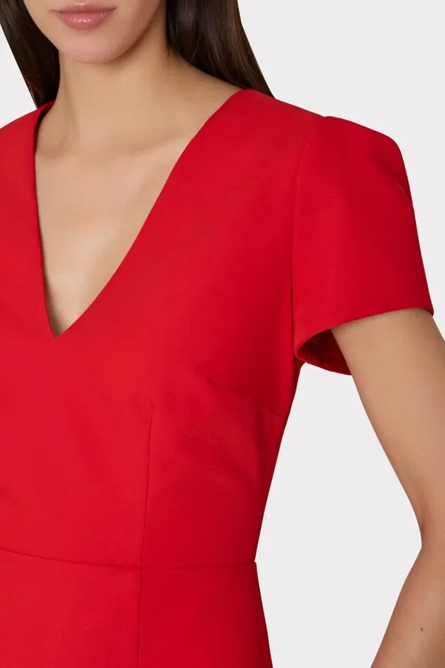 Women Dresses Milly Cady Atalie Dress Red