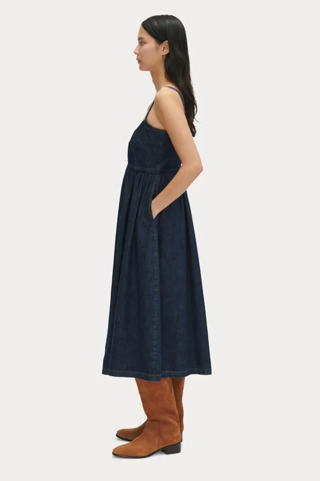 Women Dresses Rachel Comey Baldacci Dress Dark Indigo Women Dresses Rachel Comey Baldacci Dress Dark Indigo