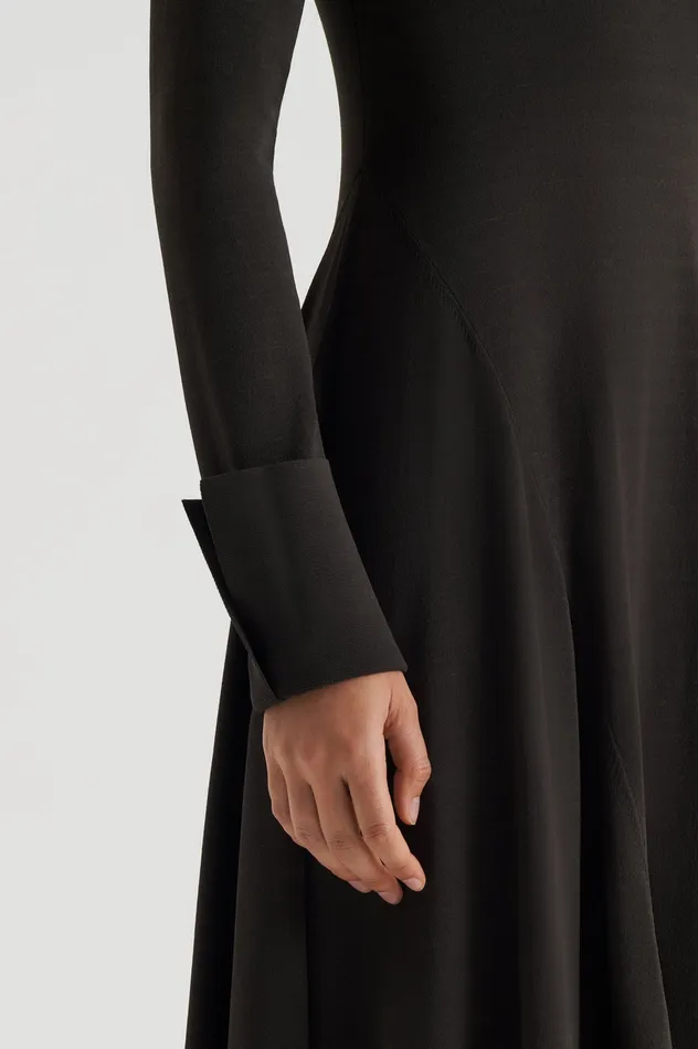 Women Dresses Scanlan Theodore DRAPE HEM DRESS JUNGLE
