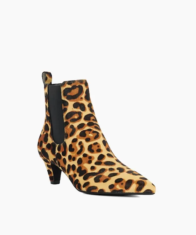 Women Dune London Chelsea Boots Statement Mid Heel Chelsea Ankle Boots Animal