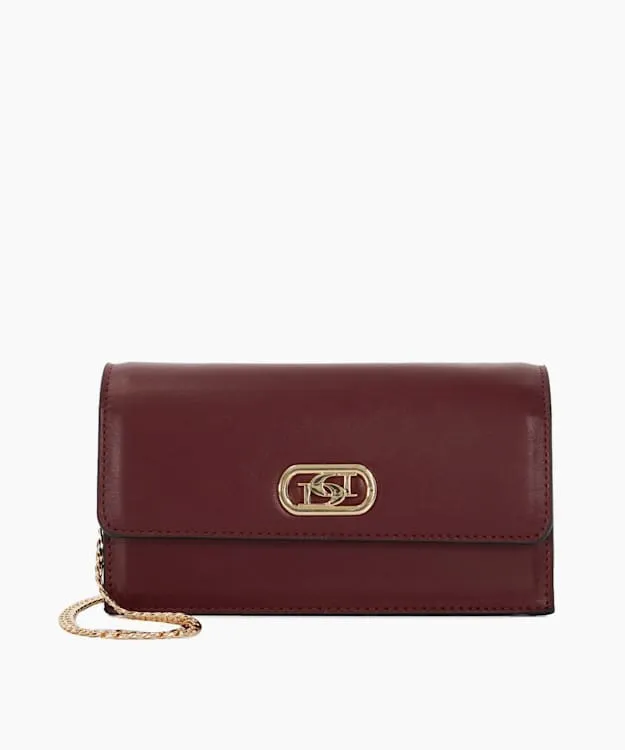 Women Dune London Crossbody Bags Branded Micro Bag Red Synthetic