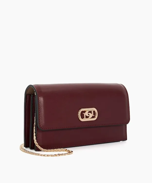 Women Dune London Crossbody Bags Branded Micro Bag Red Synthetic