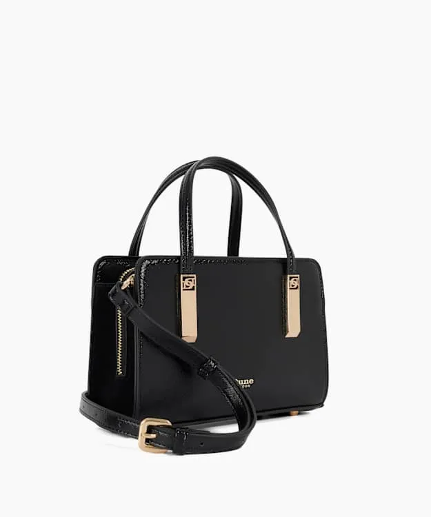 Women Dune London Tote Bags Small Tote Bag Black Synthetic