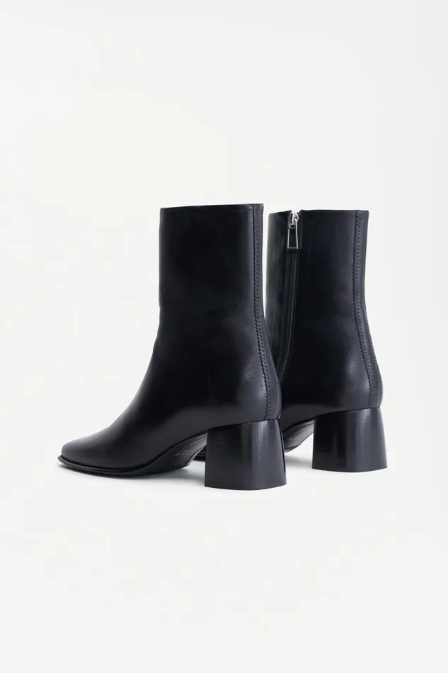 Women Eileen Leather Boots Black Filippa K Shoes