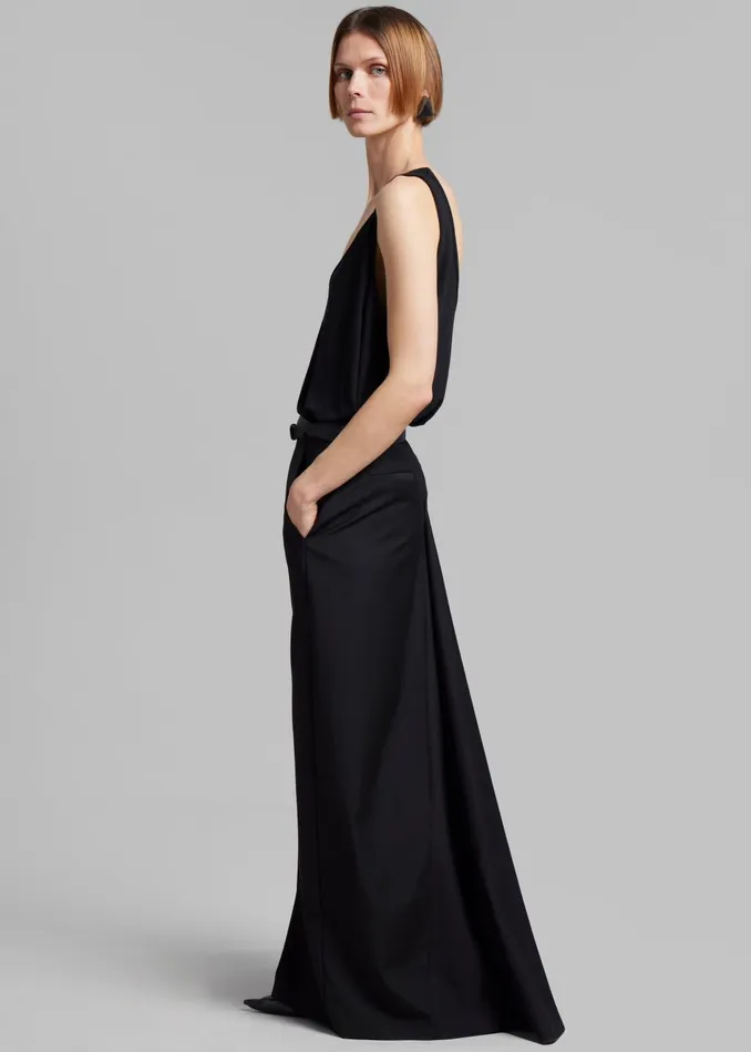Women Eloise Maxi Skirt 8211 Black The Frankie Shop Bottoms