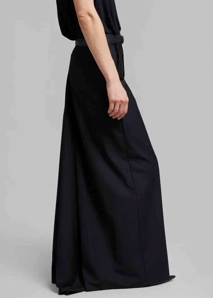 Women Eloise Maxi Skirt 8211 Black The Frankie Shop Bottoms