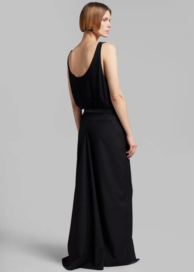 Women Eloise Maxi Skirt 8211 Black The Frankie Shop Bottoms