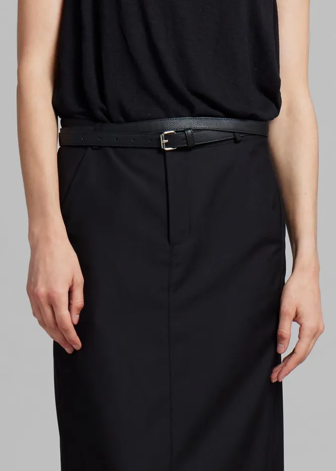 Women Eloise Maxi Skirt 8211 Black The Frankie Shop Bottoms