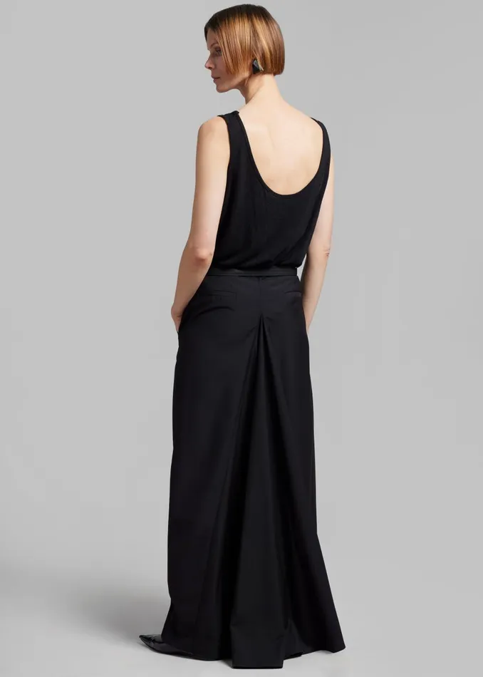 Women Eloise Maxi Skirt 8211 Black The Frankie Shop Bottoms