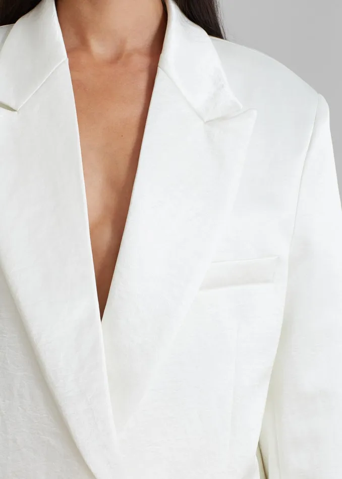 Women Elvira Blazer 8211 Ivory The Frankie Shop Outerwear