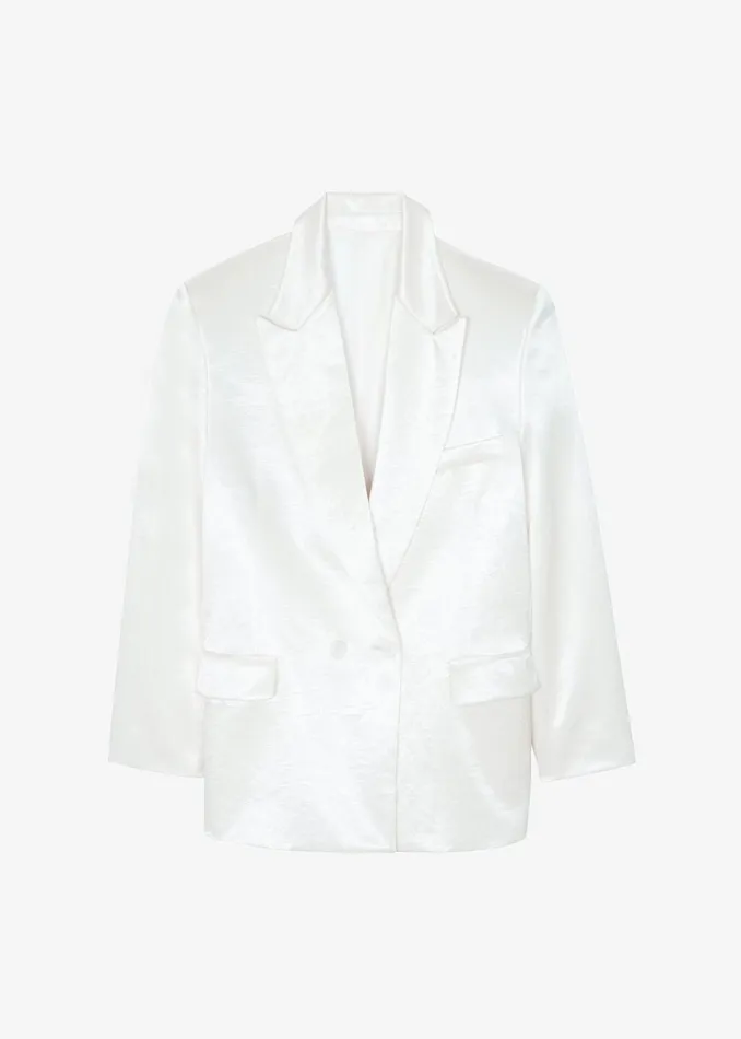 Women Elvira Blazer 8211 Ivory The Frankie Shop Outerwear