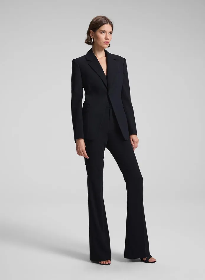 Women Elza Tailored Jacket Black ALC Jackets and Coats
