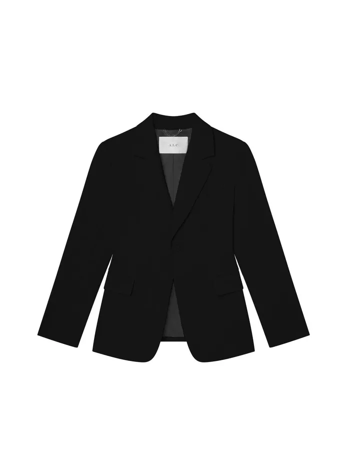 Women Elza Tailored Jacket Black ALC Jackets and Coats