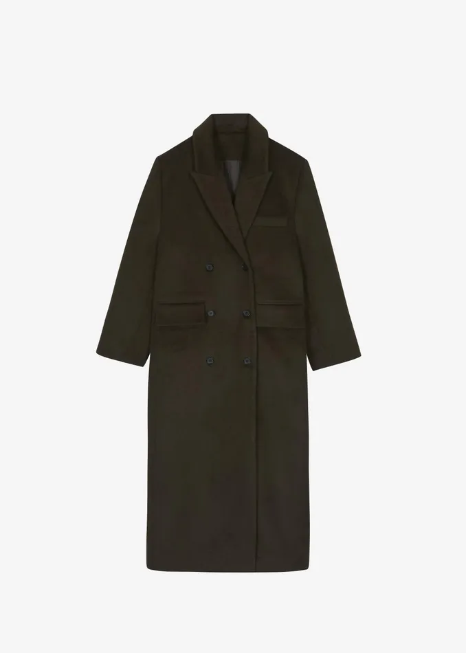 Women Eslov Coat 8211 Khaki Brown The Frankie Shop Outerwear