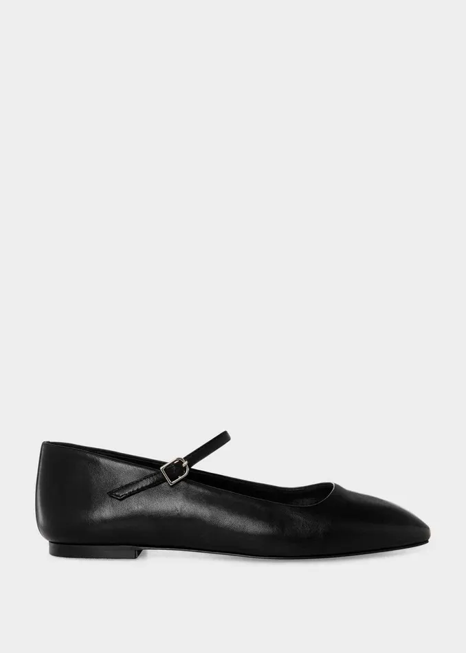 Women Flats Hobbs Chrissy Mary Jane Black
