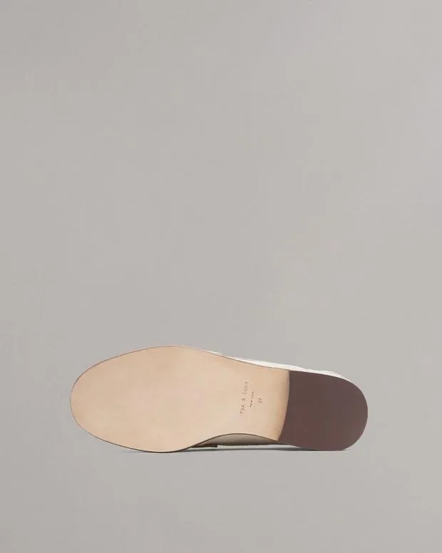 Women Flats Rag and Bone Carter Suede Loafer Light Sand Suede Women Flats Rag and Bone Carter Suede Loafer Light Sand Suede