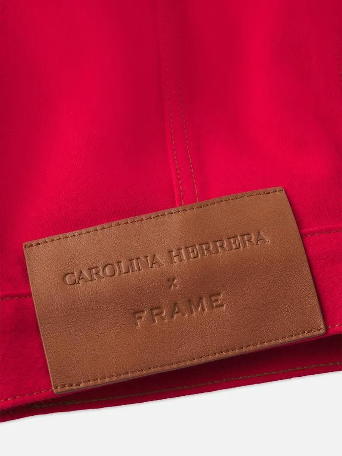 Women FRAME Carolina Herrera X FRAME The Tailored Denim Jacket