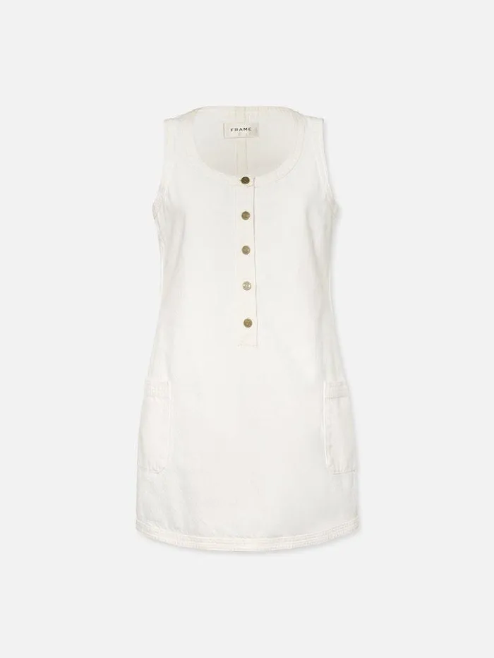 Women FRAME Denim Collections Trapunto Side Pocket Dress