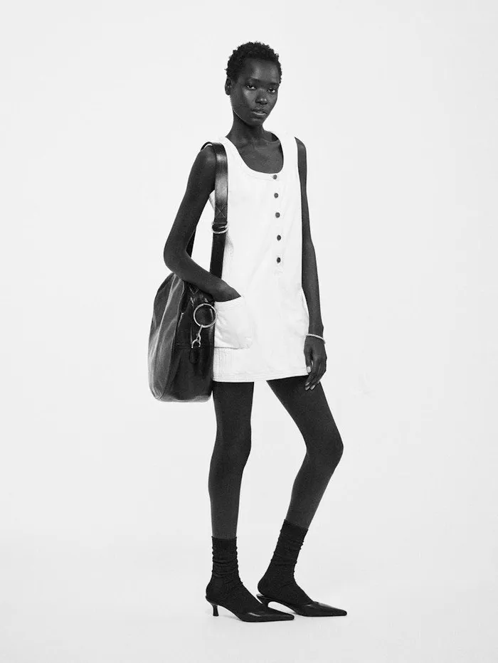 Women FRAME Denim Collections Trapunto Side Pocket Dress Women FRAME Denim Collections Trapunto Side Pocket Dress