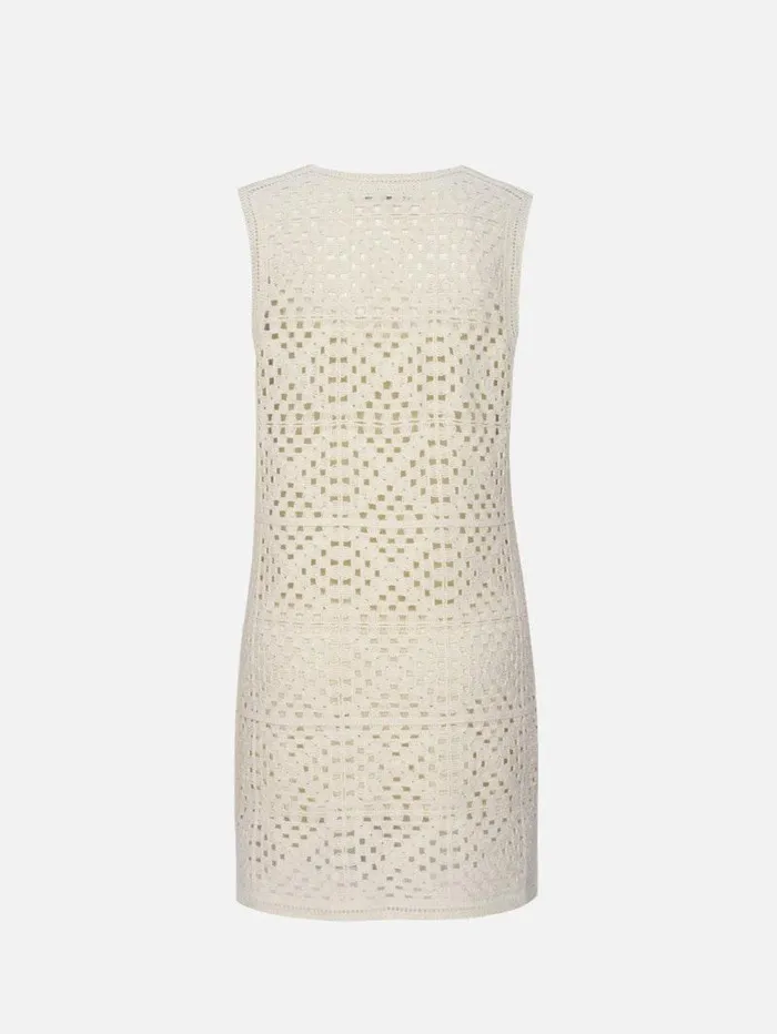 Women FRAME Dresses and Jumpsuits Crochet Tassel Popover Dress