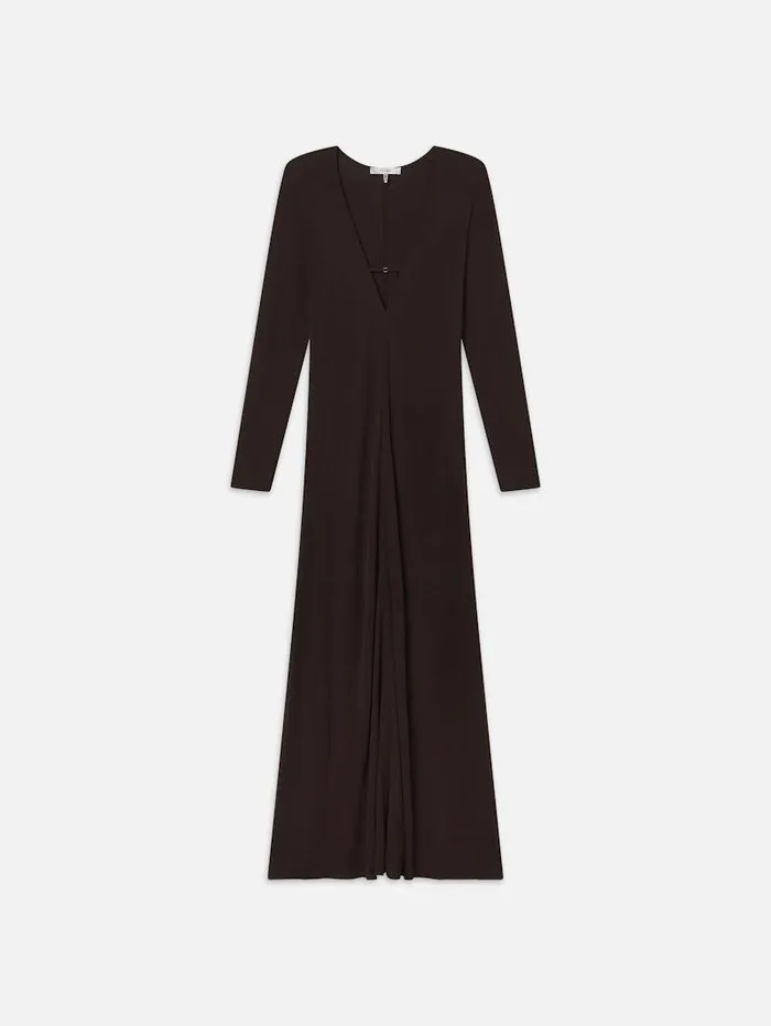 Women FRAME Dresses and Jumpsuits Deep V Jersey Dress