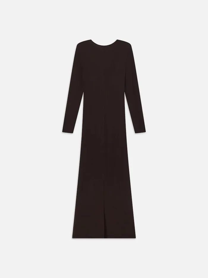 Women FRAME Dresses and Jumpsuits Deep V Jersey Dress Women FRAME Dresses and Jumpsuits Deep V Jersey Dress