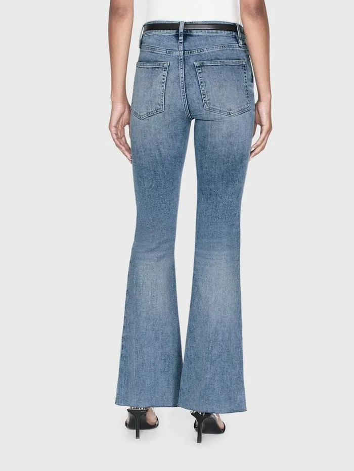 Women FRAME Flare Le Easy Flare Raw Fray Women FRAME Flare Le Easy Flare Raw Fray