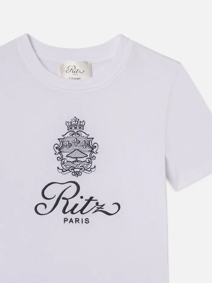 Women FRAME Tanks and Tees Ritz Solid Baby Tee