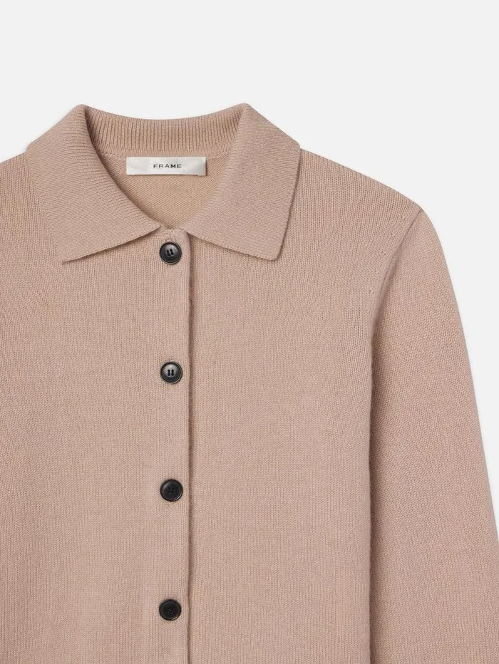 Women FRAME The Resort Edit Shrunken Cashmere Cardi
