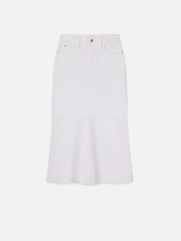 Women FRAME The Resort Edit The Flounce Skirt
