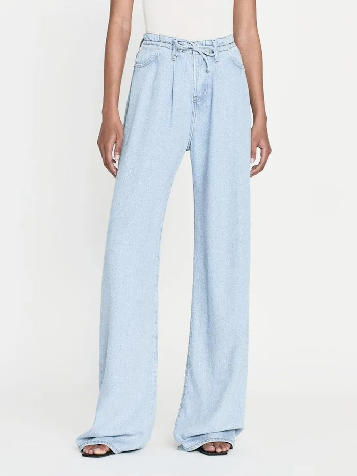 Women FRAME Wide Leg Drawstring Wide Leg Women FRAME Wide Leg Drawstring Wide Leg