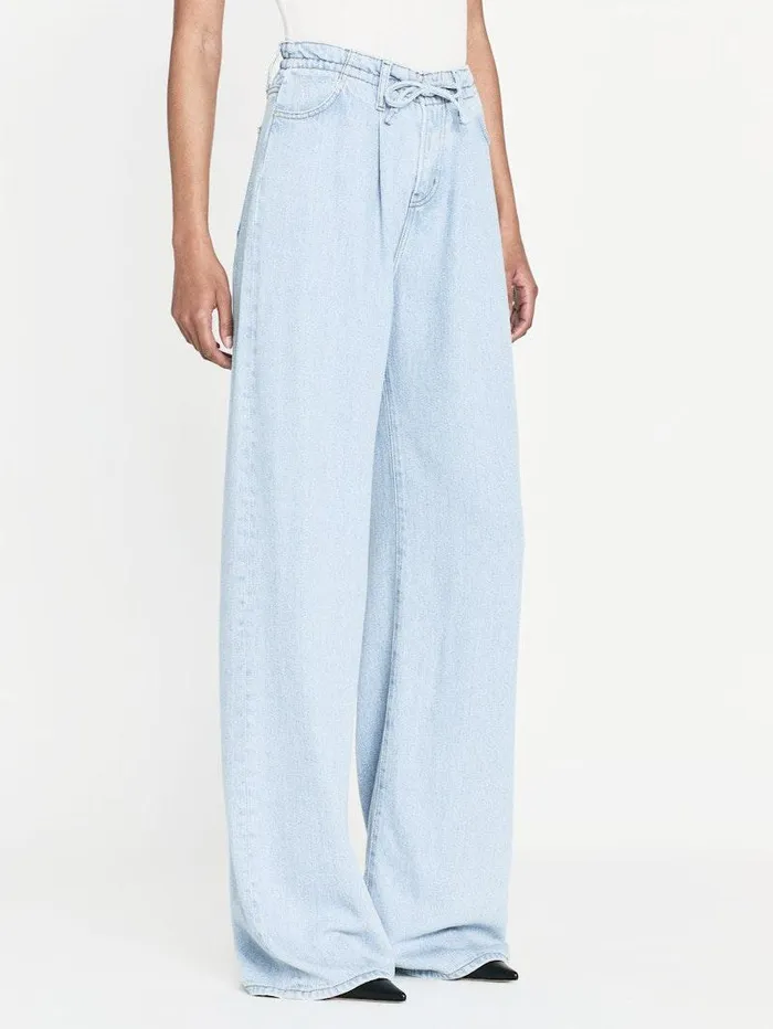Women FRAME Wide Leg Drawstring Wide Leg Women FRAME Wide Leg Drawstring Wide Leg
