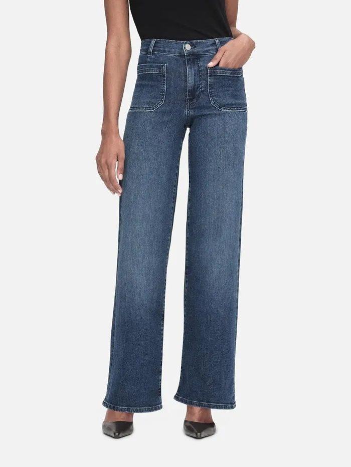 Women FRAME Wide Leg Le Slim Palazzo Bardot Pocket Women FRAME Wide Leg Le Slim Palazzo Bardot Pocket