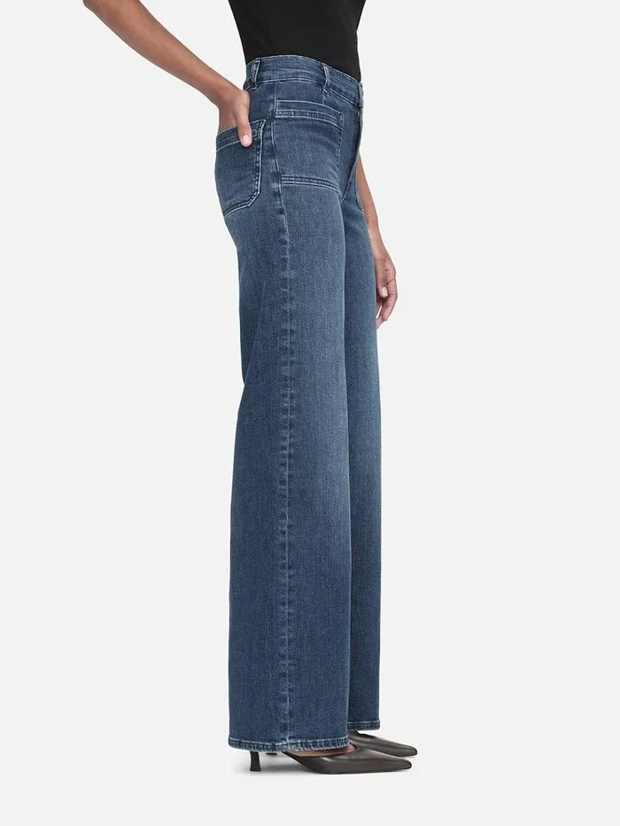 Women FRAME Wide Leg Le Slim Palazzo Bardot Pocket Women FRAME Wide Leg Le Slim Palazzo Bardot Pocket