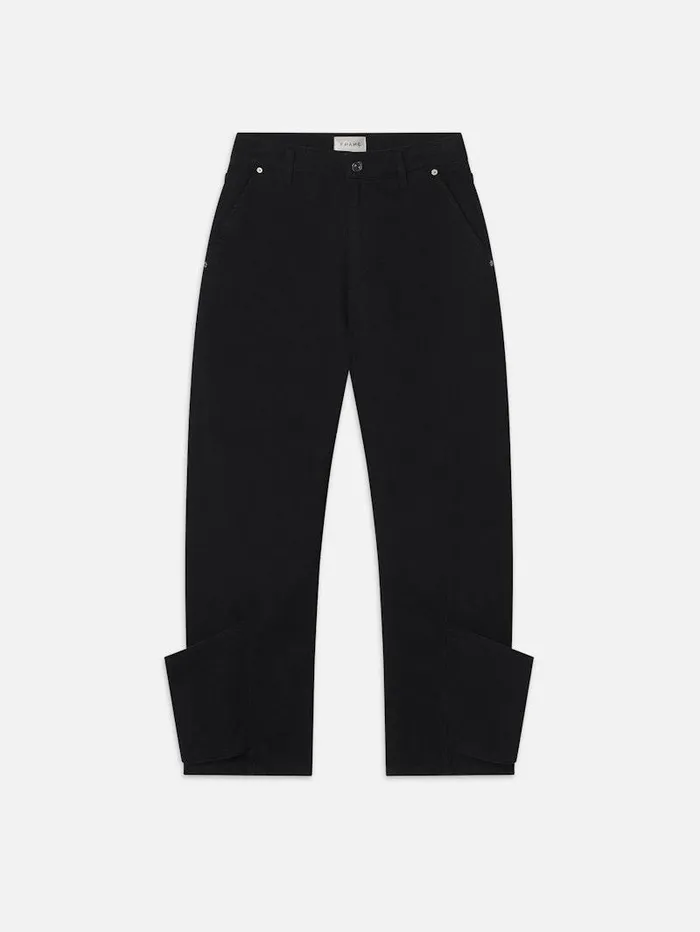 Women FRAME Wide Leg The Tab Trouser