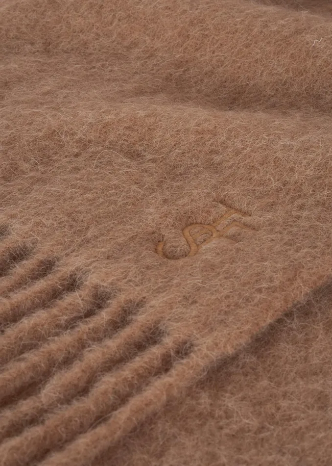 Women Frankie Lanne Scarf 8211 Camel The Frankie Shop