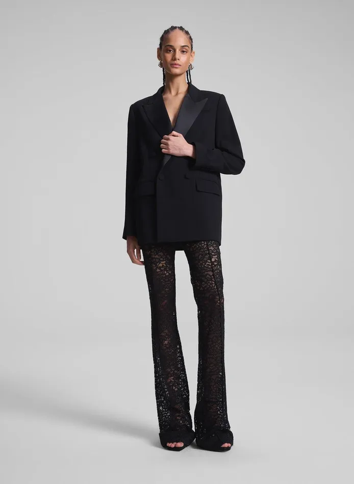 Women Gemma Lace Pant Black ALC Bottoms