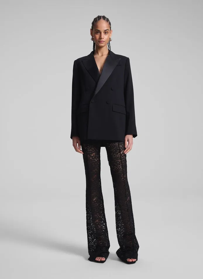 Women Gemma Lace Pant Black ALC Bottoms