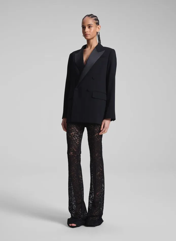 Women Gemma Lace Pant Black ALC Bottoms