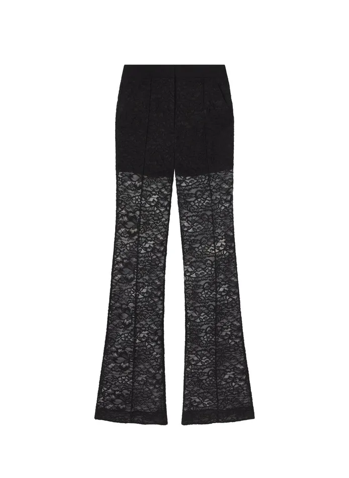 Women Gemma Lace Pant Black ALC Bottoms