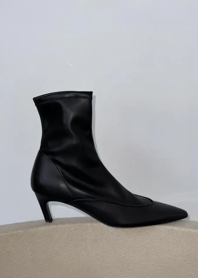 Women Gia Borghini X Heidi Bivens Hunter Boots 8211 Black The Frankie Shop