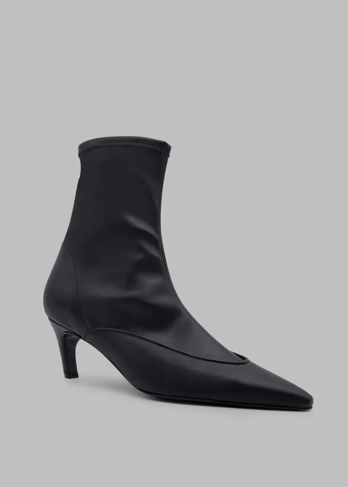 Women Gia Borghini X Heidi Bivens Hunter Boots 8211 Black The Frankie Shop